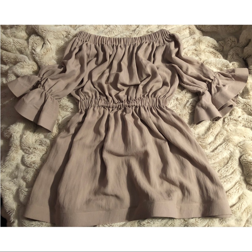 Off the shoulder dress